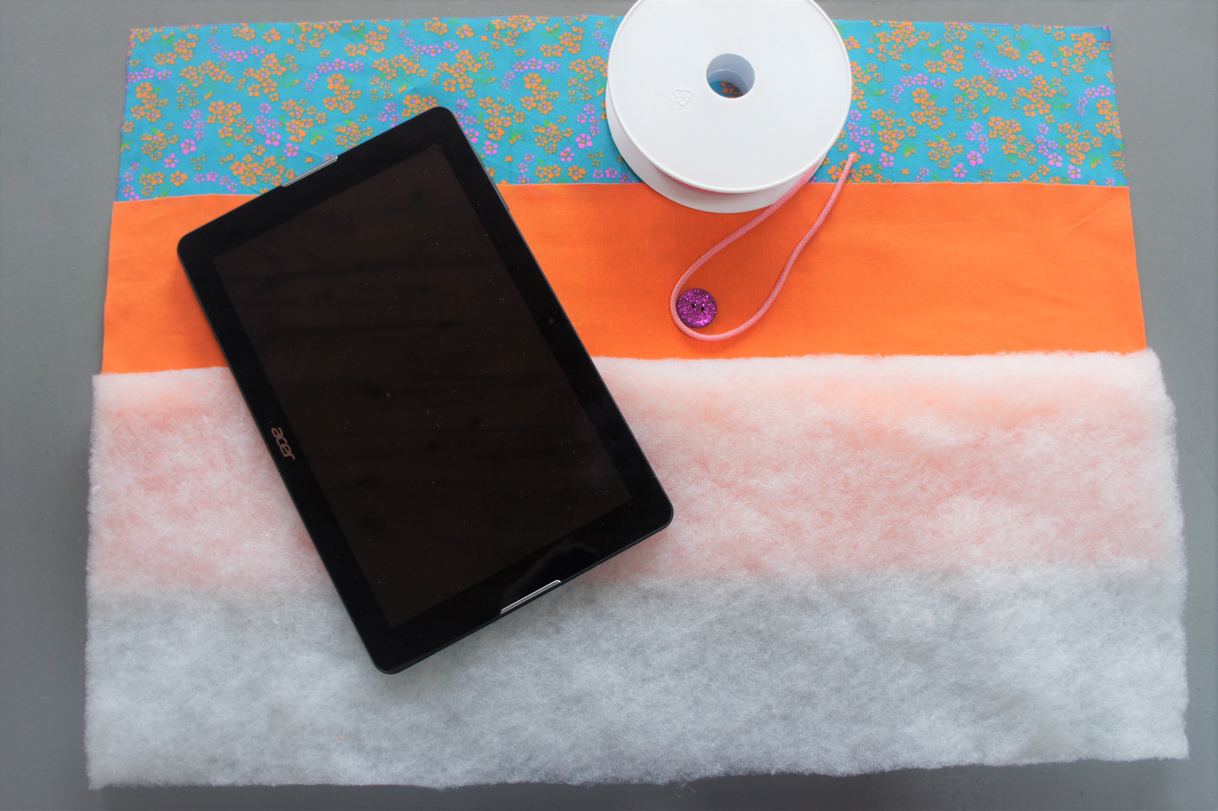 Tuto housse de tablette tactile - photo non libre de droit